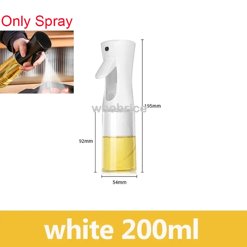 Ölspray Plastik Haushalt Küche Öl Sprühflasche Zerstäubender Nebel Befüllen Kochen Dualer Gebrauch BBQ Camping Große Kapazität