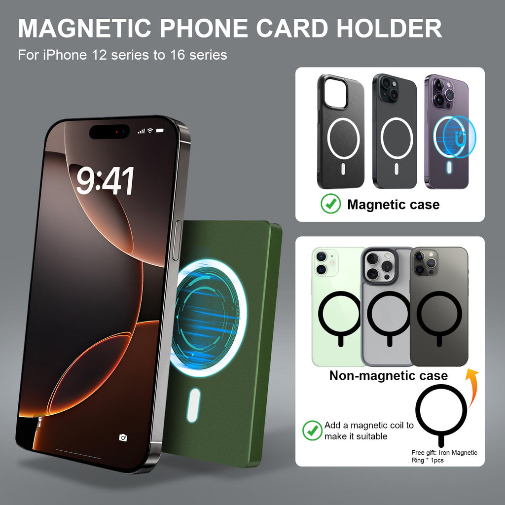Porte-cartes Pop Up Minimaliste avec Pince à Billets, Étui RFID en Aluminium, Porte-Cartes Mince