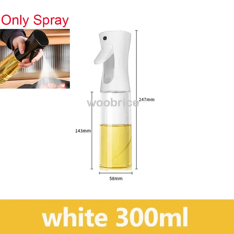Ölspray Plastik Haushalt Küche Öl Sprühflasche Zerstäubender Nebel Befüllen Kochen Dualer Gebrauch BBQ Camping Große Kapazität
