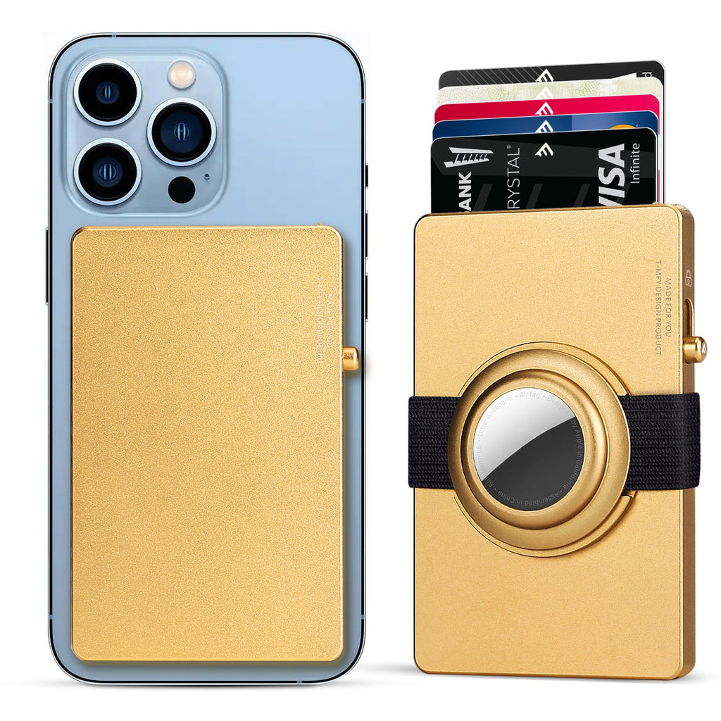 Brutal magnetic wallet for the back of the phone