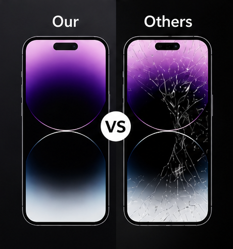 Panzerglas für iPhone 14 Pro 15 16 17 13 12 11 Pro Max Displayschutzfolie für iPhone 15 Pro Folie für iPhone 13 14 Pro Glas
