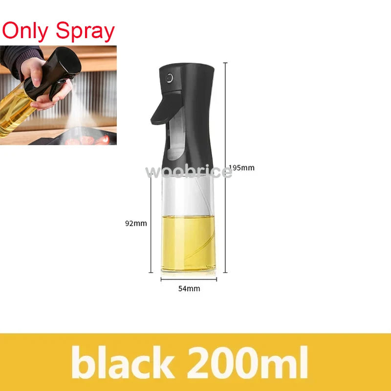 Ölspray Plastik Haushalt Küche Öl Sprühflasche Zerstäubender Nebel Befüllen Kochen Dualer Gebrauch BBQ Camping Große Kapazität