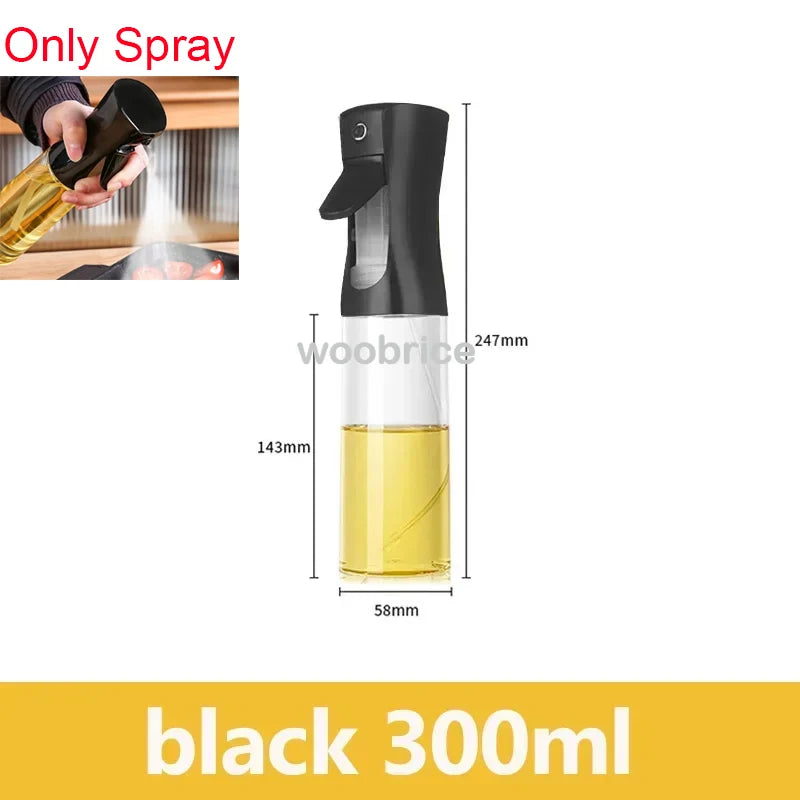 Ölspray Plastik Haushalt Küche Öl Sprühflasche Zerstäubender Nebel Befüllen Kochen Dualer Gebrauch BBQ Camping Große Kapazität