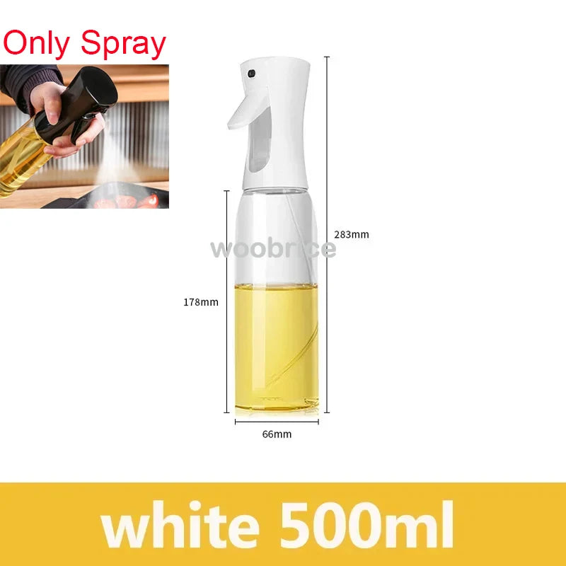 Ölspray Plastik Haushalt Küche Öl Sprühflasche Zerstäubender Nebel Befüllen Kochen Dualer Gebrauch BBQ Camping Große Kapazität
